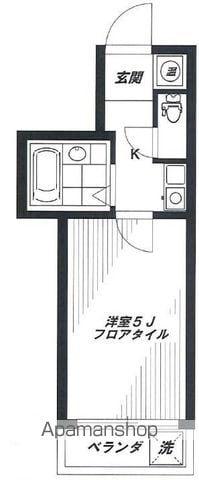サンコート野方(1K/5階)の間取り写真