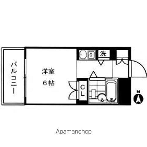 マイファリエ椎名町(ワンルーム/2階)の間取り写真