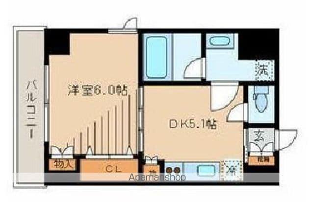 スタイル東上野 6階階 間取り
