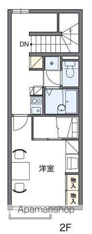 レオパレスいずみ(1K/2階)の間取り写真