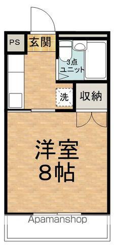 第2ハイツコトブキ(1K/3階)の間取り写真