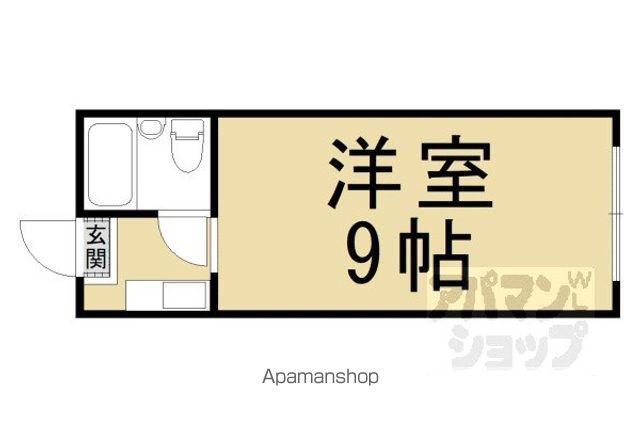 ソノリーテ(1K/2階)の間取り写真
