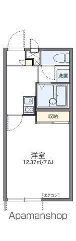 レオパレス瑞喜(1K/1階)の間取り写真