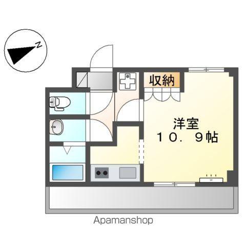 メゾン・ド・ピア(1K/1階)の間取り写真