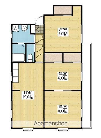 ブリアンローズM(3LDK/3階)の間取り写真