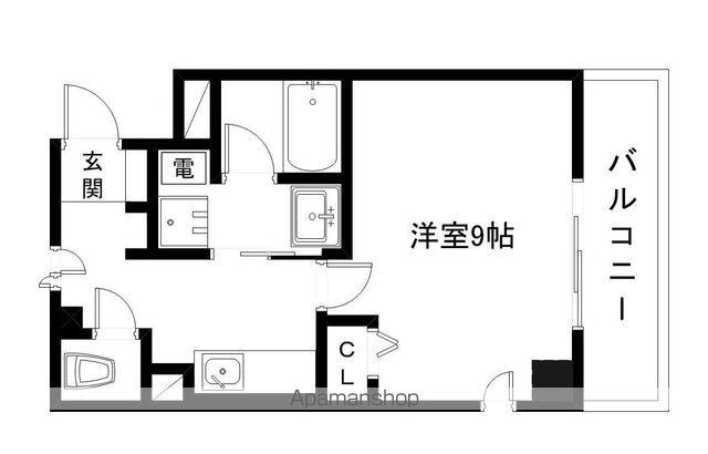 LICビルエルミナコート(1K/5階)の間取り写真