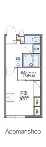 レオパレス清恵(1K/2階)の間取り写真