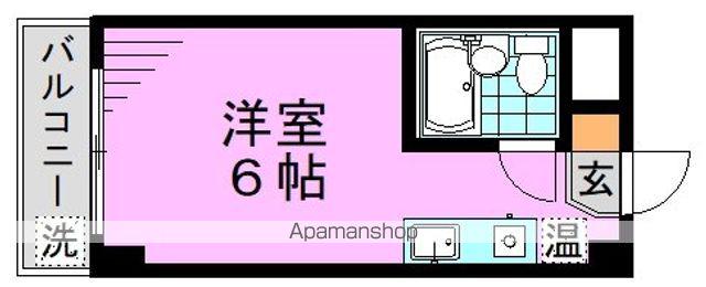 エレガンス東高円寺(ワンルーム/3階)の間取り写真