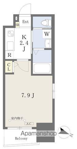 LAZURE SENDAI(1K/4階)の間取り写真