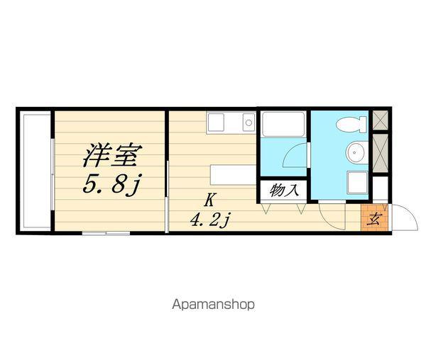 コンフォート吉野 1階階 間取り