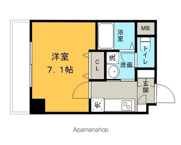 リアライズ代官町(1K/5階)の間取り写真
