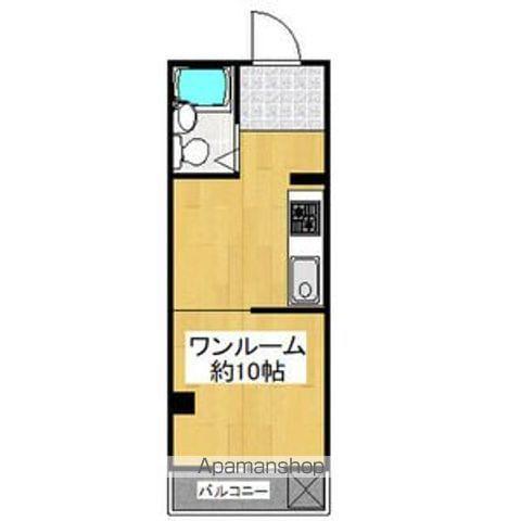 ウェザーフィールド(1K/3階)の間取り写真