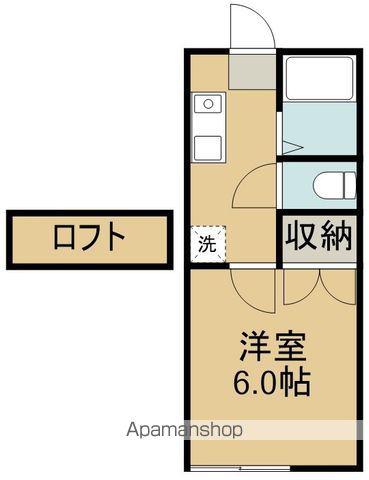 バービーハウス(1K/1階)の間取り写真