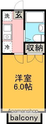 シングルステージ(1K/1階)の間取り写真
