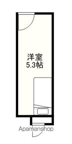 C-PLUS草薙(ワンルーム/1階)の間取り写真