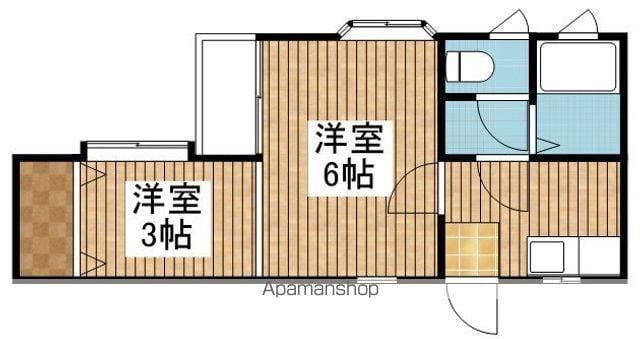 メゾン・ド・K-1(2K/2階)の間取り写真