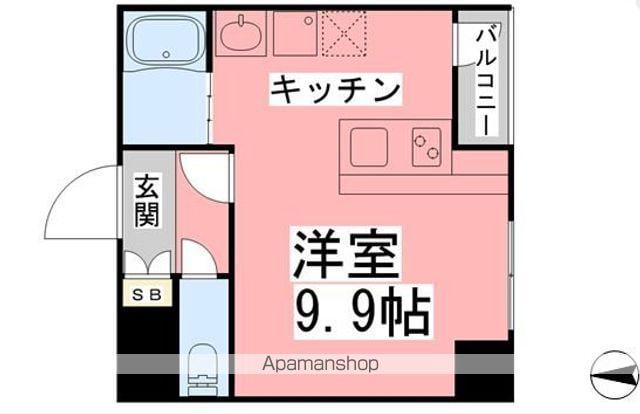 大手町ジョア(ワンルーム/10階)の間取り写真