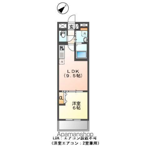 小茂根3丁目マンション工事(1LDK/3階)の間取り写真