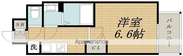 アドバンス大阪ヴェンティ(1K/12階)の間取り写真