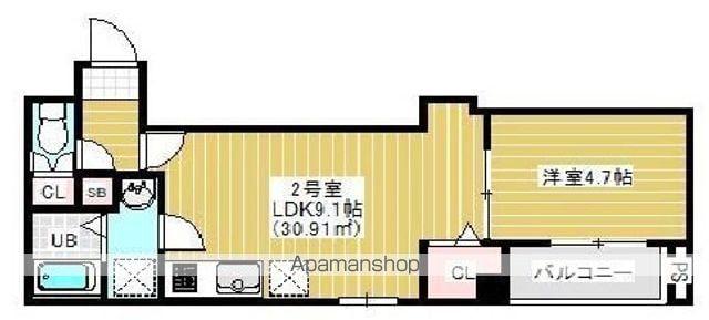 FIORA SOGA(1LDK/3階)の間取り写真