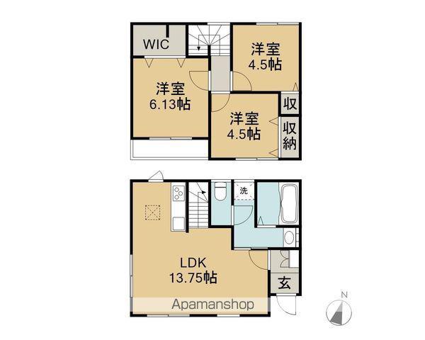 リーブルファイン楠町本郷(3LDK)の間取り写真
