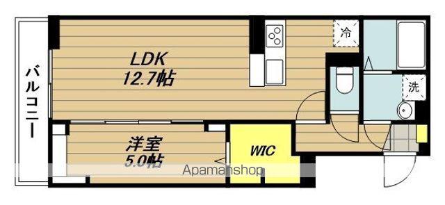 アクア パーク(1LDK/2階)の間取り写真
