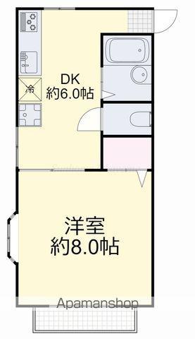 FINO AOE(1DK/1階)の間取り写真
