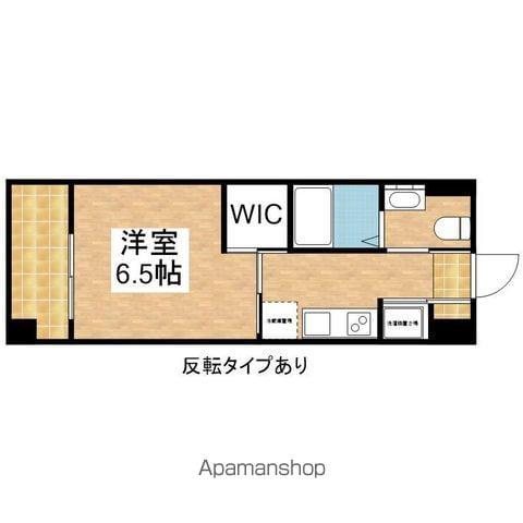 KDX千早レジデンス(1K/7階)の間取り写真