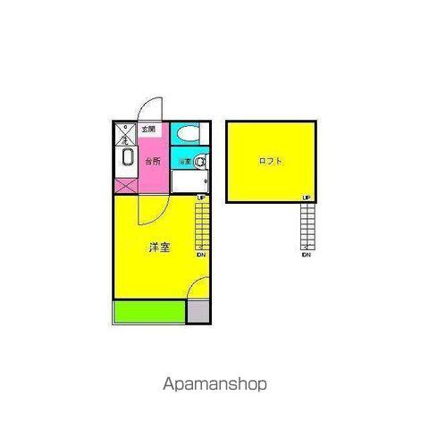 エムケート桜山(1K/2階)の間取り写真