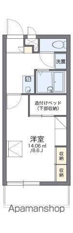 レオパレスウィンⅡ(1K/3階)の間取り写真