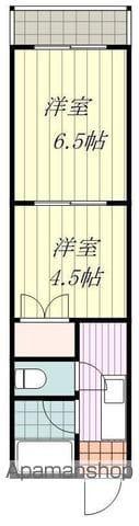 230セゾン素鵞(2K/1階)の間取り写真