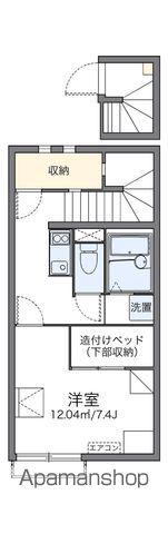レオネクストKUMAGAI(1K/2階)の間取り写真