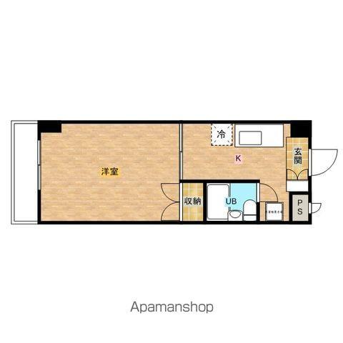 フラワーハウス 3階階 間取り