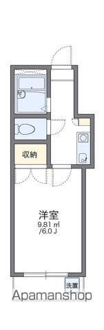 レオパレス沖野上PART2(1K/2階)の間取り写真
