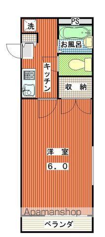 カオパレス23(1K/1階)の間取り写真