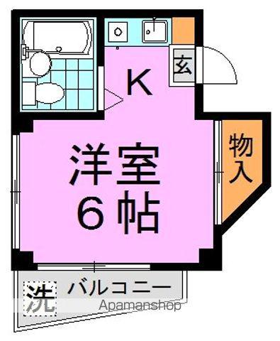 MA・MAISON(1K/4階)の間取り写真