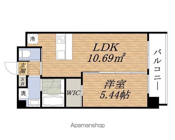 PREGIO吹田(1LDK/2階)の間取り写真