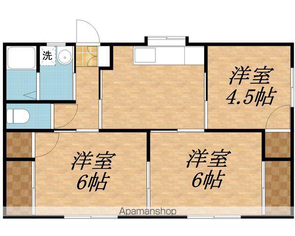 飯田線 下山村駅 徒歩12分 1階建 築36年(3K)の間取り写真