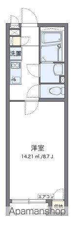 クレイノクレエ多の津(1K/2階)の間取り写真