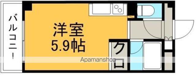 ロフティ大江(ワンルーム/5階)の間取り写真