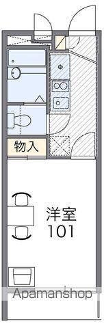 レオパレスパインヒル II 1階階 間取り