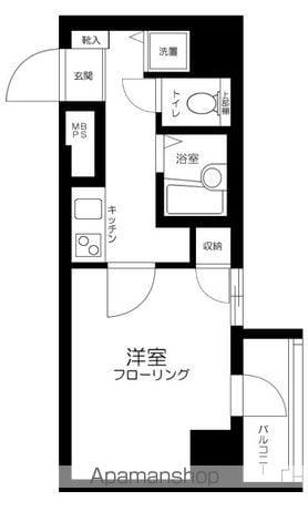 ジュエル板橋区役所前(1K/6階)の間取り写真