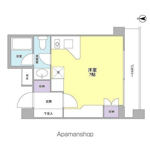タフト下北沢 1階階 間取り