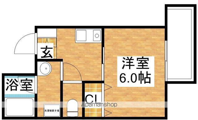 WILLDO新大阪S1(1K/7階)の間取り写真