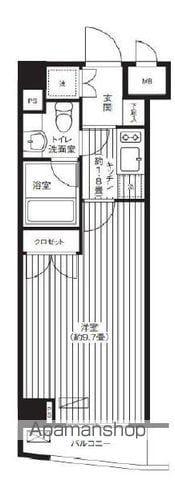 グランハイツ東新宿 5階階 間取り