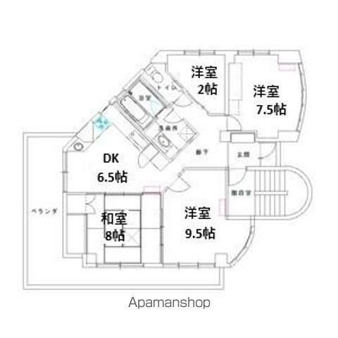 NKビル(4DK/3階)の間取り写真