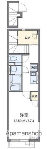 クレイノサンハイム(1K/2階)の間取り写真