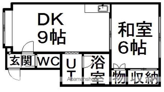 パークサイド南郷(1LDK/2階)の間取り写真