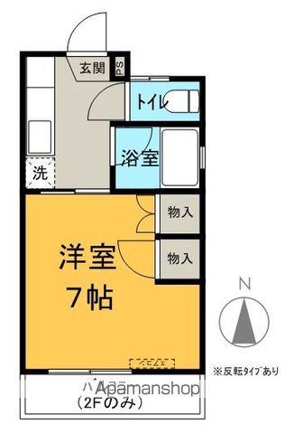 ハイツS.T.Y(1K/1階)の間取り写真