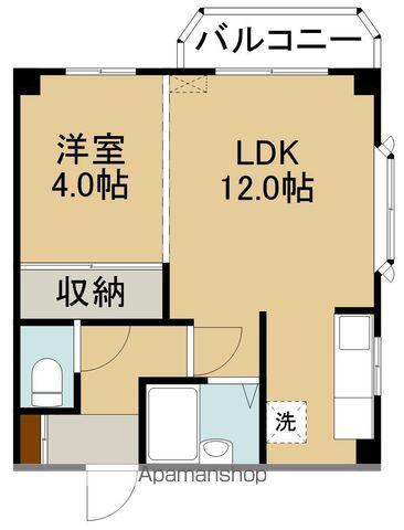 BARRY杉並(1LDK/3階)の間取り写真